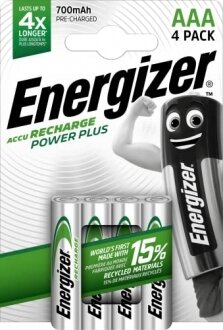 Energizer Recharge Power Plus AAA 700 mAh 4'lu İnce Kalem Pil kullananlar yorumlar